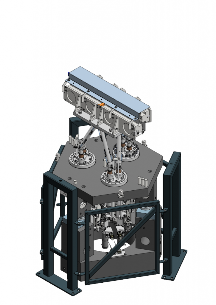 P410 - Mirror unit (M4) for soft X-ray synchrotron radiation at EMIL hard X-ray beamline at BESSY, Helmholtz-Zentrum Berlin, Germany - Bestec GmbH