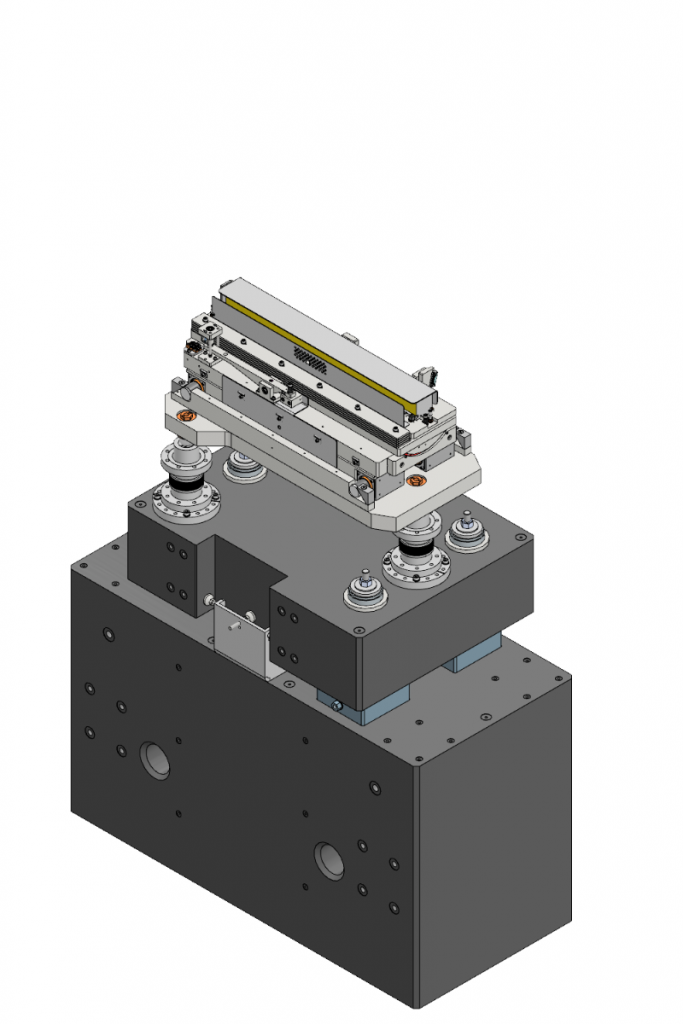 P436 - Mirror unit (M2) for soft X-ray synchrotron radiation at Soft X-ray beamline (XFEL) at Pohang Accelerator Laboratory, South Korea, 2016 - Bestec GmbH